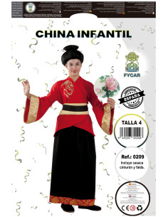 Disfraz china niña 2