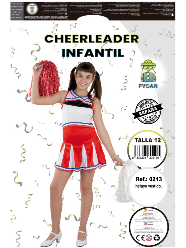 Disfraz animadora infantil