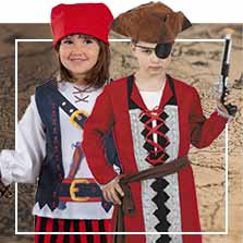 Disfraces de trogloditas en grupo