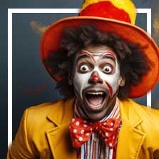 Disfraces Payasos y Circo