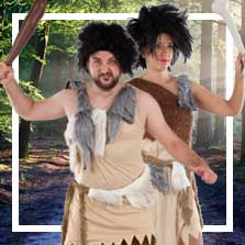 Disfraces de Trogloditas y Cavern&iacute;colas