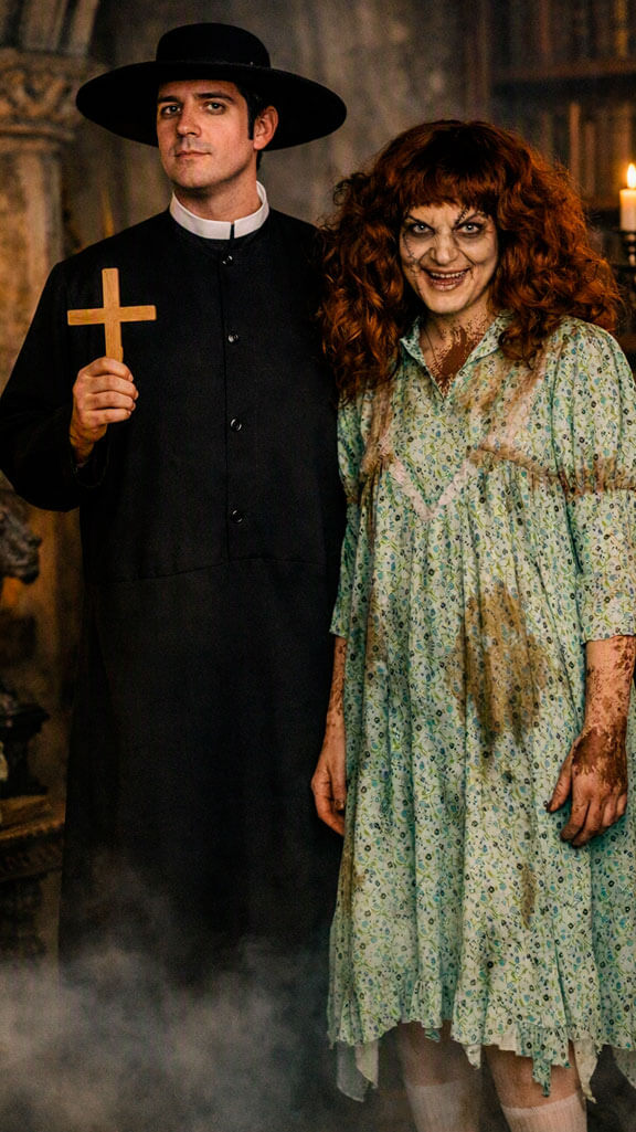 Disfraces de halloween en Pareja