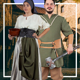 Disfraces medievales para hombre