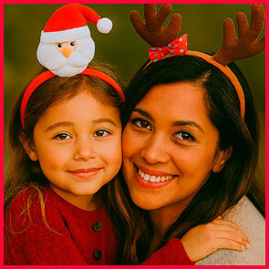 Diademas para Navidad