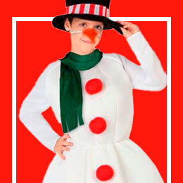 Disfraces de Muñeco de Nieve
