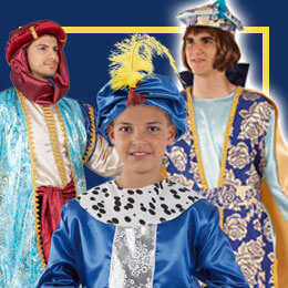 Disfraces Reyes Magos y Pajes